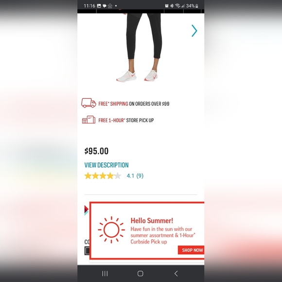 Womens Nike run dri fit essential pants XL - Picture 9 of 11